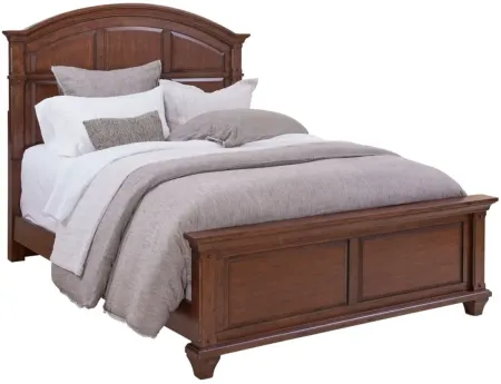 Sedona Queen Panel Bed in Brown by American Woodcrafters