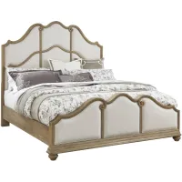 Weston Hills King Upholstered Bed in Natural by Bellanest.