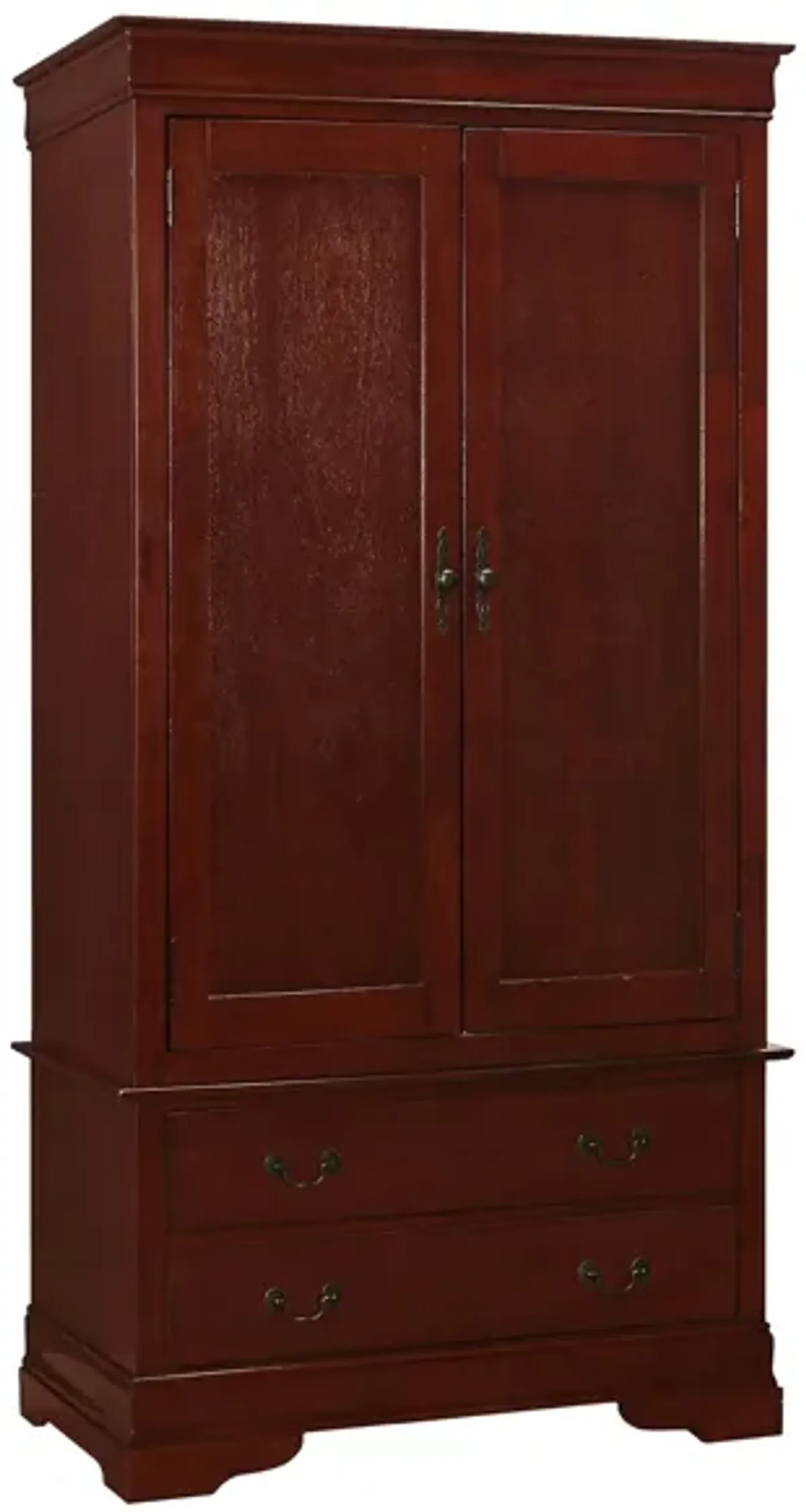 Rossie Armoire in Cherry by Glory Furniture