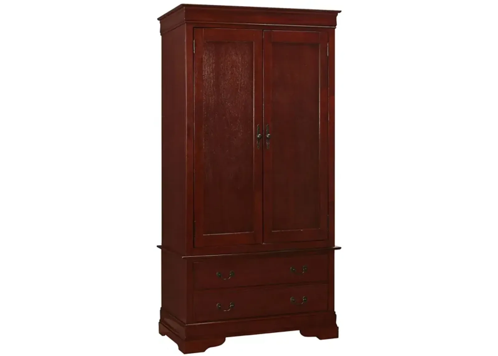 Rossie Armoire in Cherry by Glory Furniture