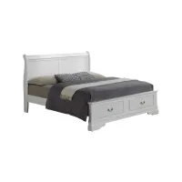 Rossie Storage Bed in White by Glory Furniture