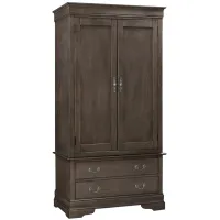 Rossie Armoire in Gray by Glory Furniture
