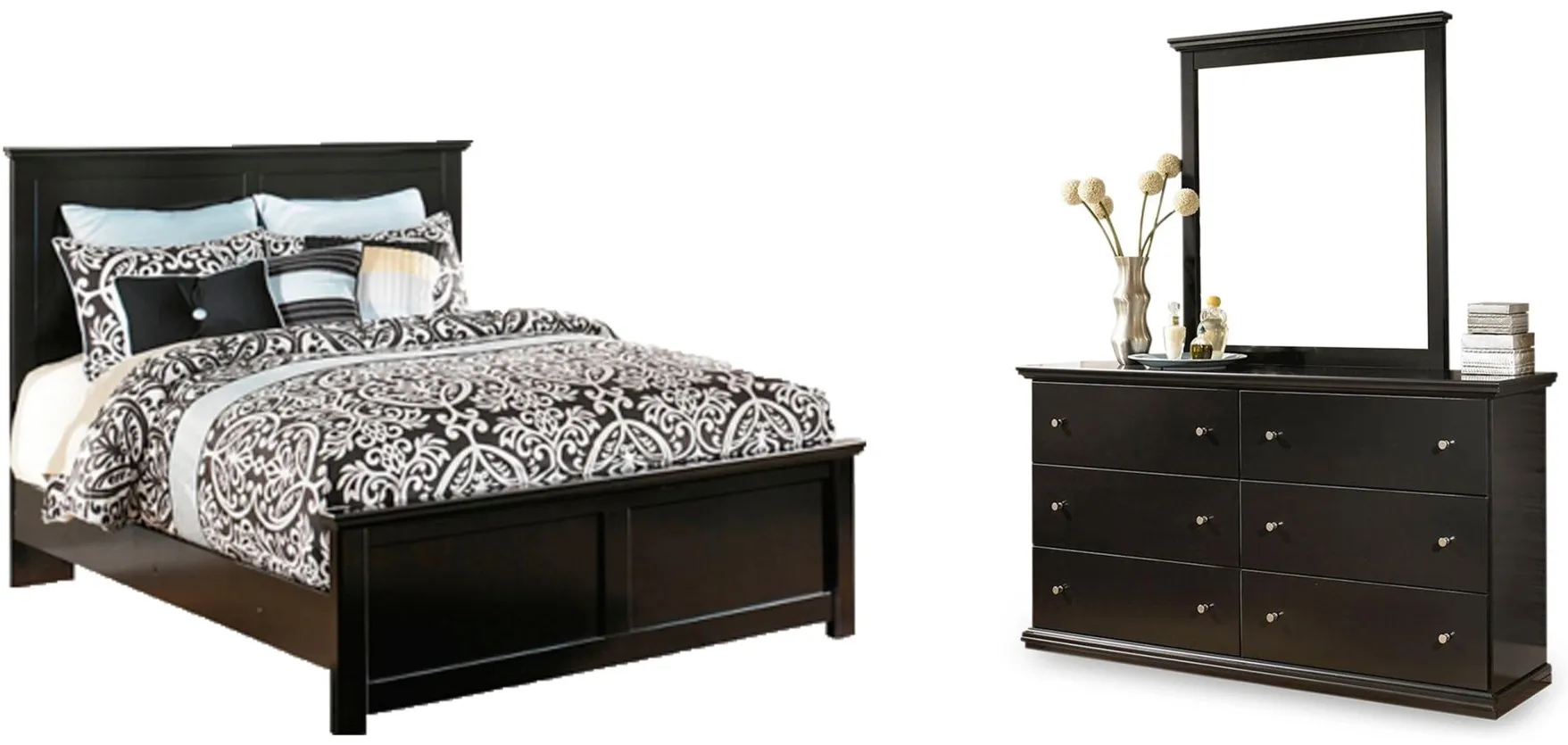 Maribel 3-pc. Bedroom Set in Black by Ashley Furniture