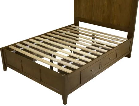 Tompkins Storage Bed in Truffle by Bellanest