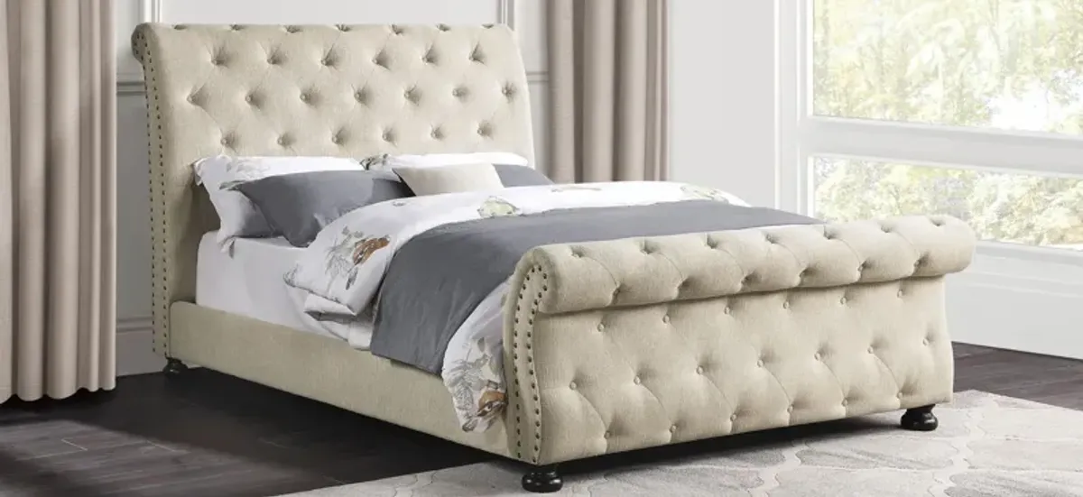 Sanders Upholstered Bed