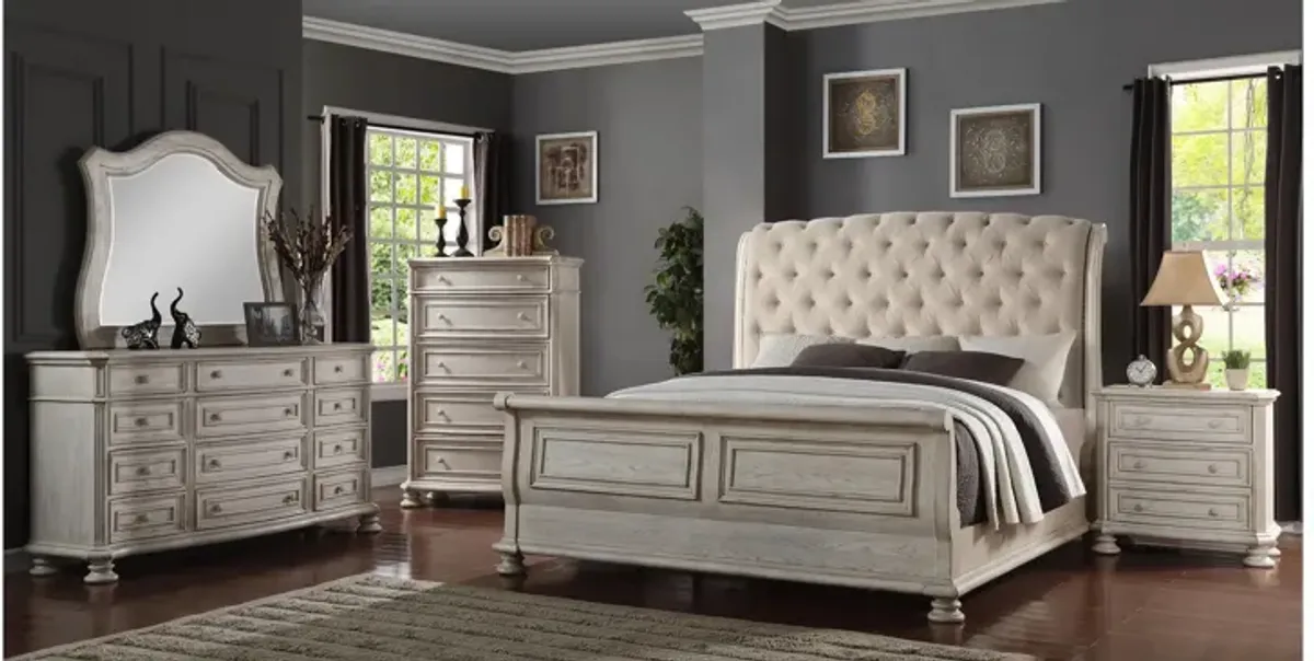 Barton Creek Upholstered Sleigh Bed