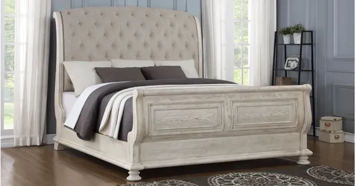 Barton Creek Upholstered Sleigh Bed