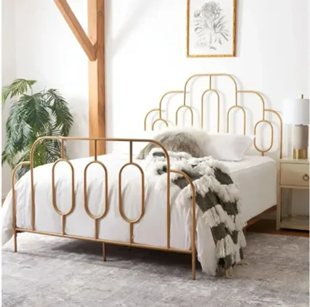 Paloma Metal Bed