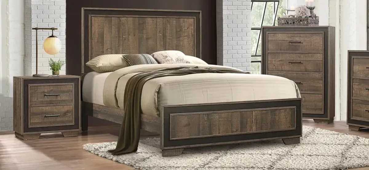 Kerren Panel Bed