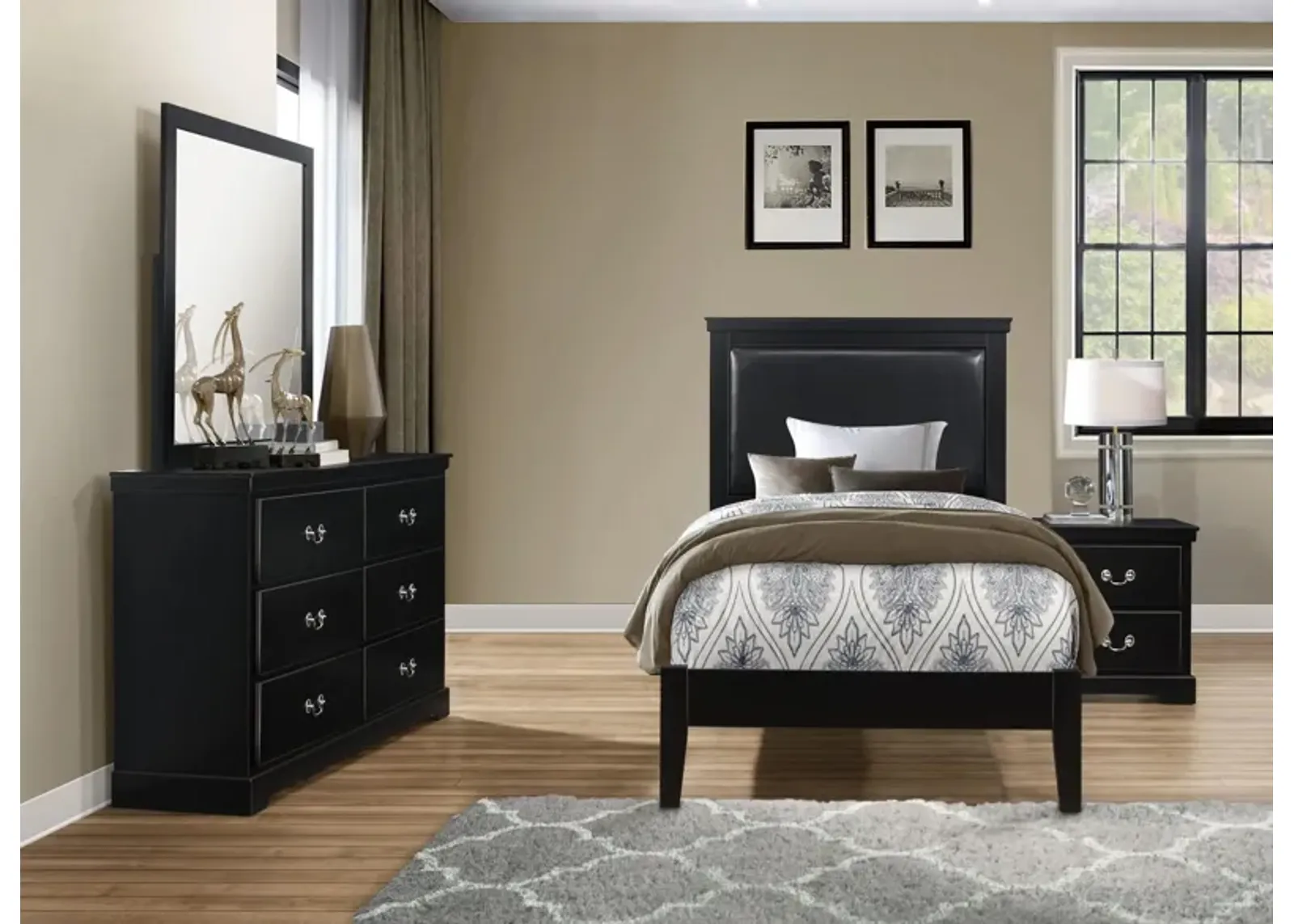 Place 4-pc. Upholstered Bedroom Set