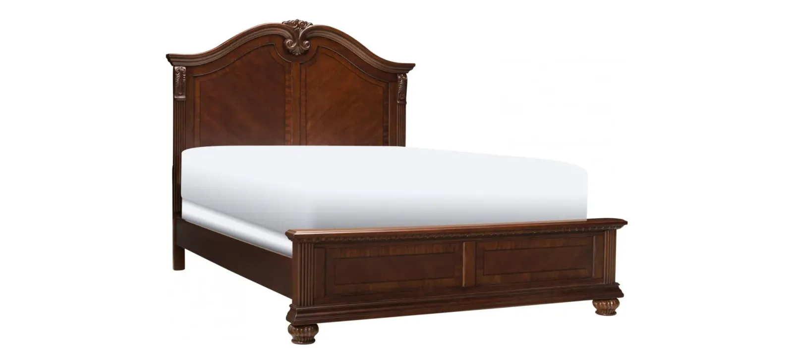 Ashbury Panel Bed in Cherry by Bellanest