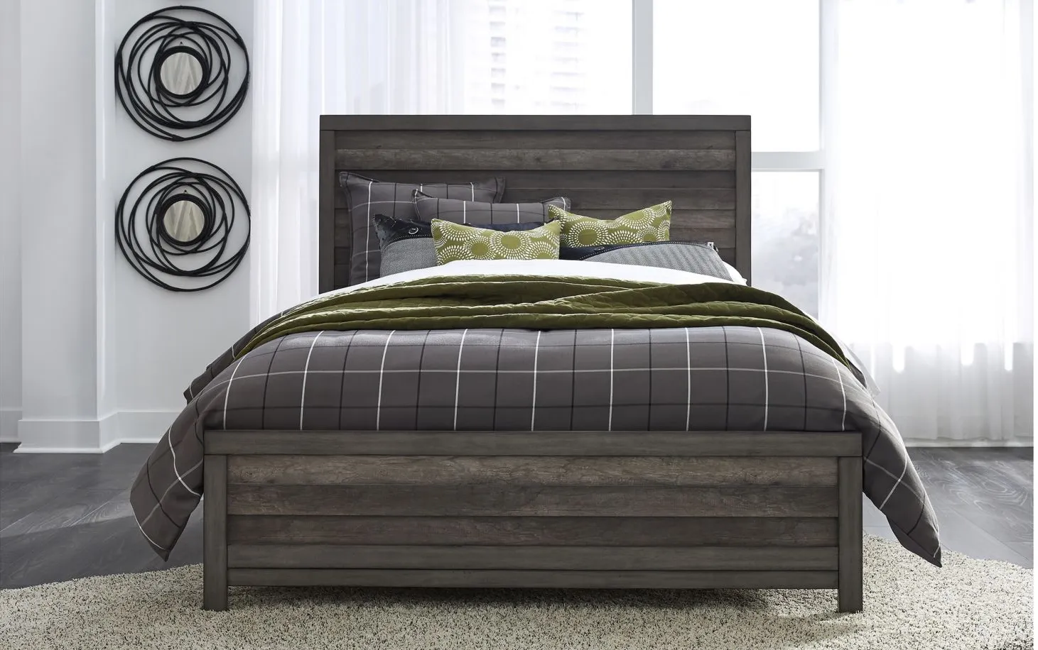Tanners Creek Bed in Medium Gray by Liberty Furniture