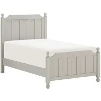 Ruote Panel Bed in Gray by Homelegance