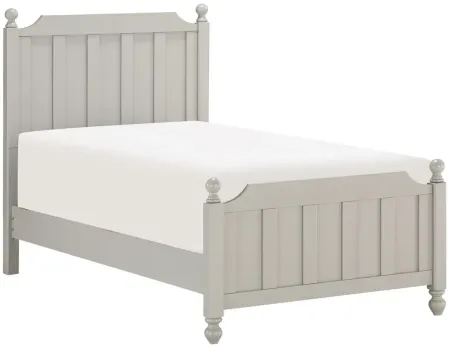 Ruote Panel Bed in Gray by Homelegance