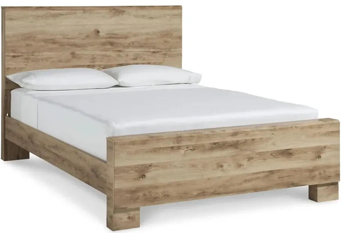 Hyanna Panel Bed Frame in Tan by Ashley Express