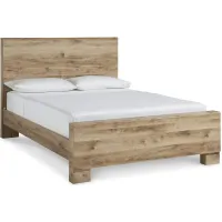 Hyanna Panel Bed Frame in Tan by Ashley Express