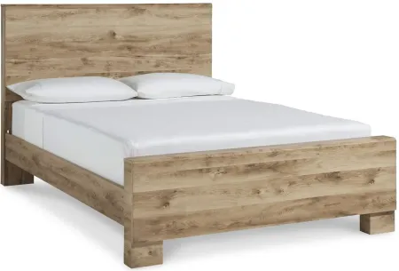 Hyanna Panel Bed Frame in Tan by Ashley Express