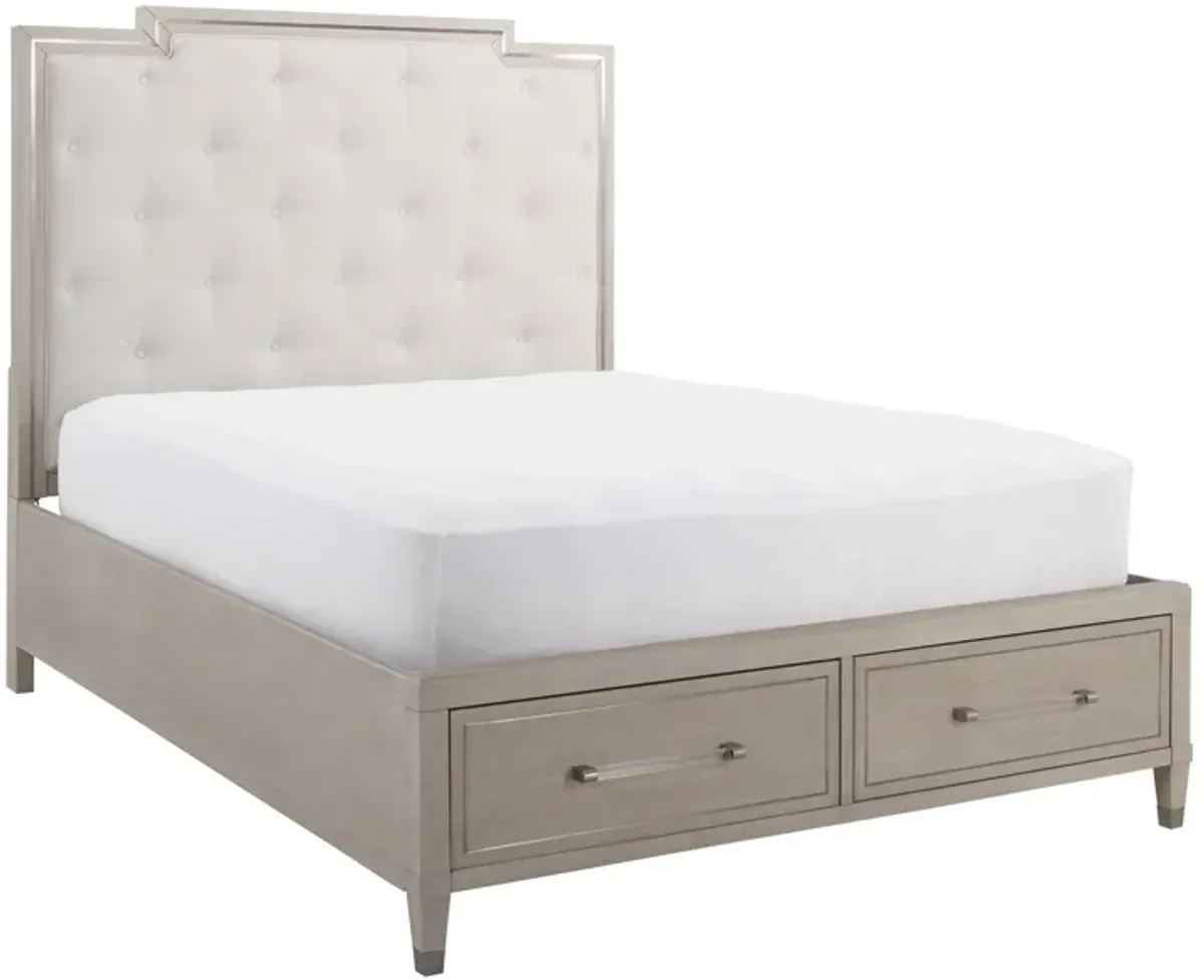 Francesca Storage Bed in Ivory by Bellanest