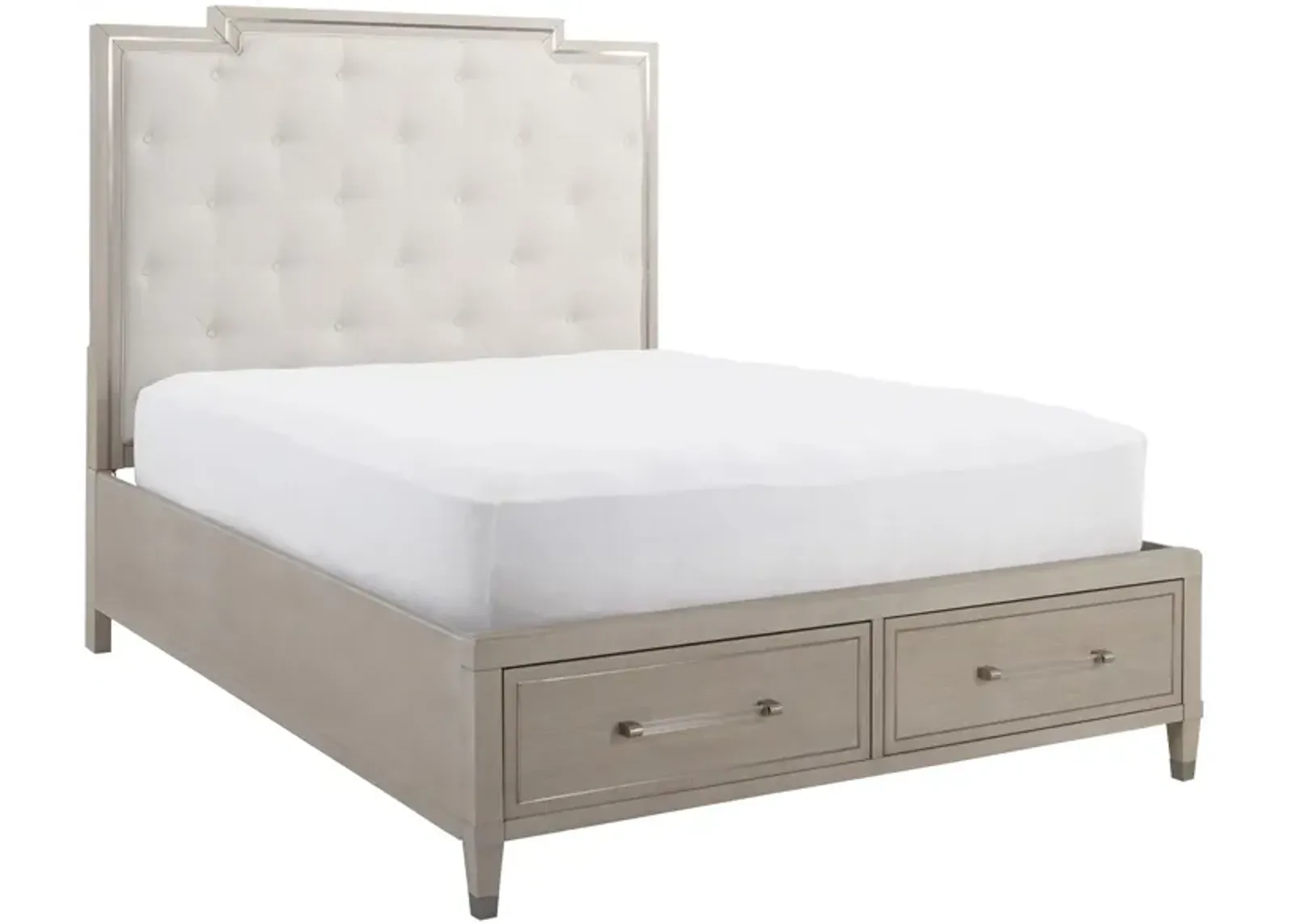 Francesca Storage Bed in Ivory by Bellanest