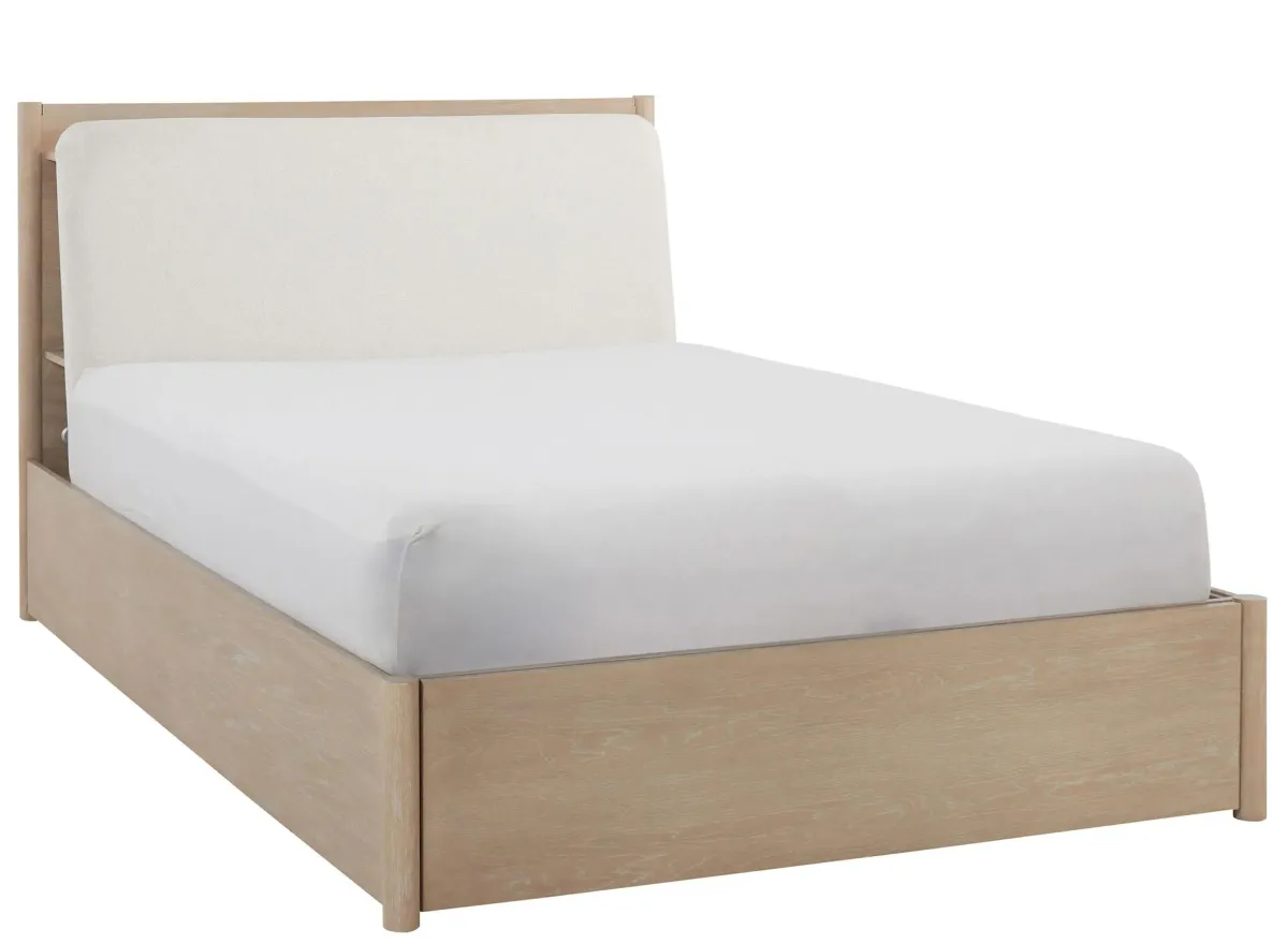 Mirra Storage Bed in Beige by Bellanest