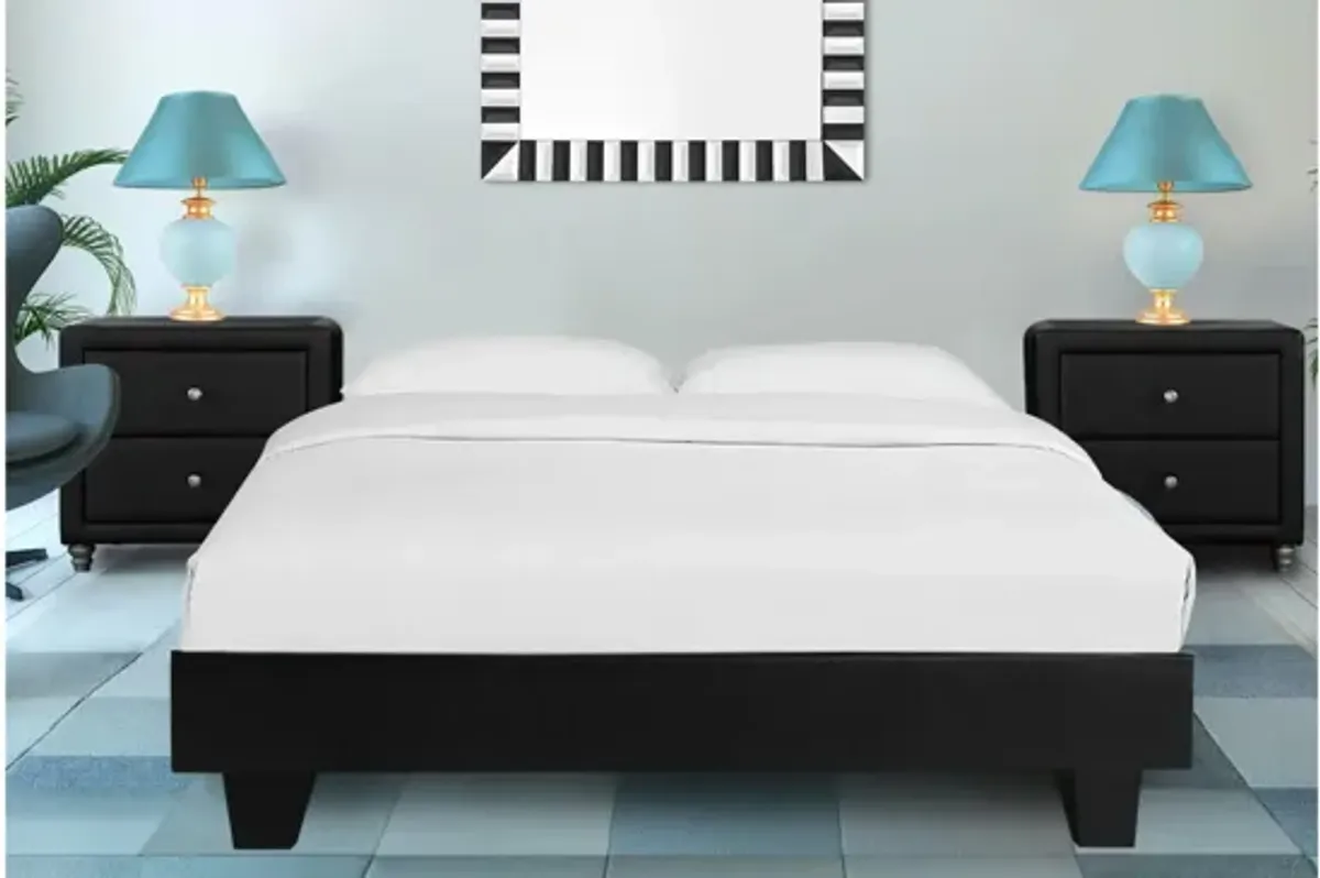 Acton Platform Bed with 2 Nightstands