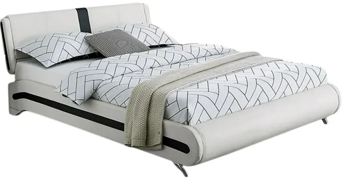 Carlton Platform Bed with 2 Nightstands