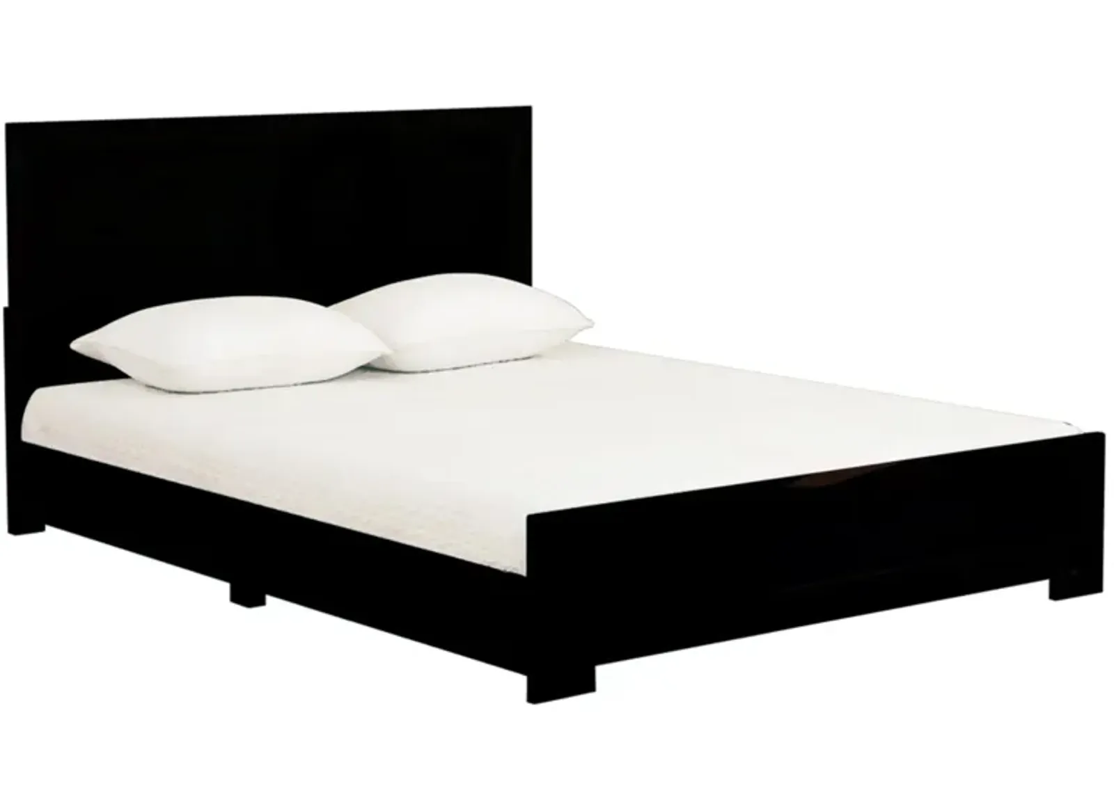 Oxford Platform Bed in Black by CAMDEN ISLE