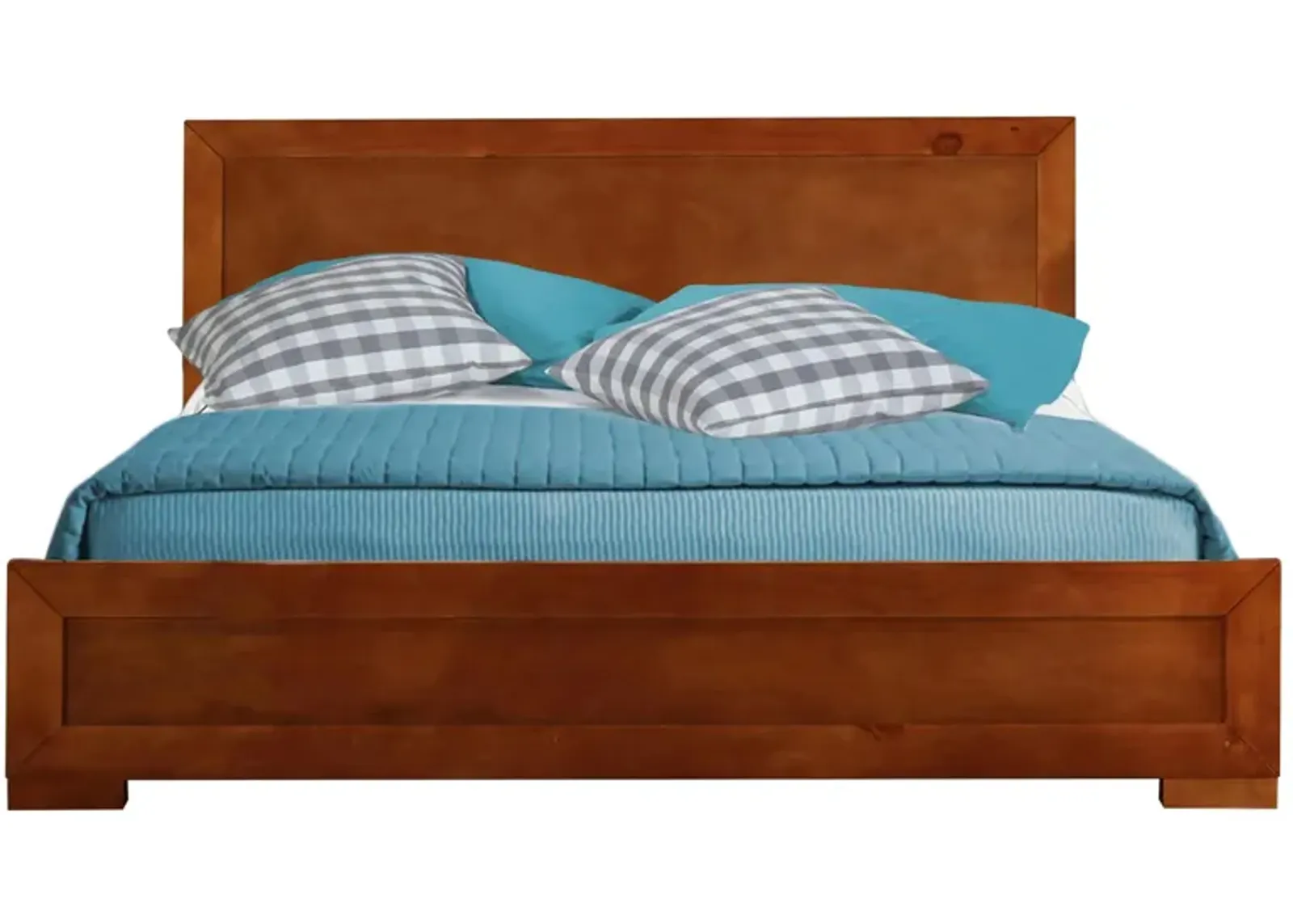 Oxford Platform Bed in Cherry by CAMDEN ISLE