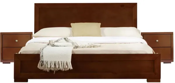Trent Platform Bed with 2 Nightstands