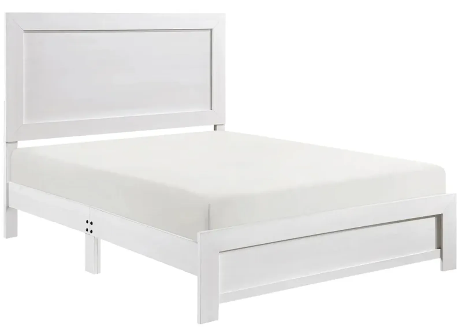 Bijou Bed in White by Homelegance