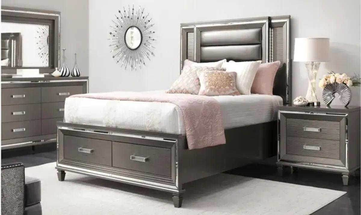 Selena Platform Storage Bed