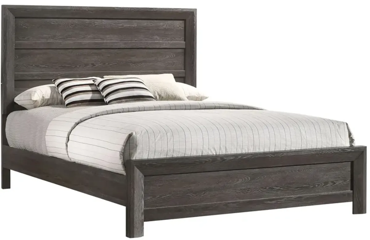 Adelaide Bed in Gray by Crown Mark