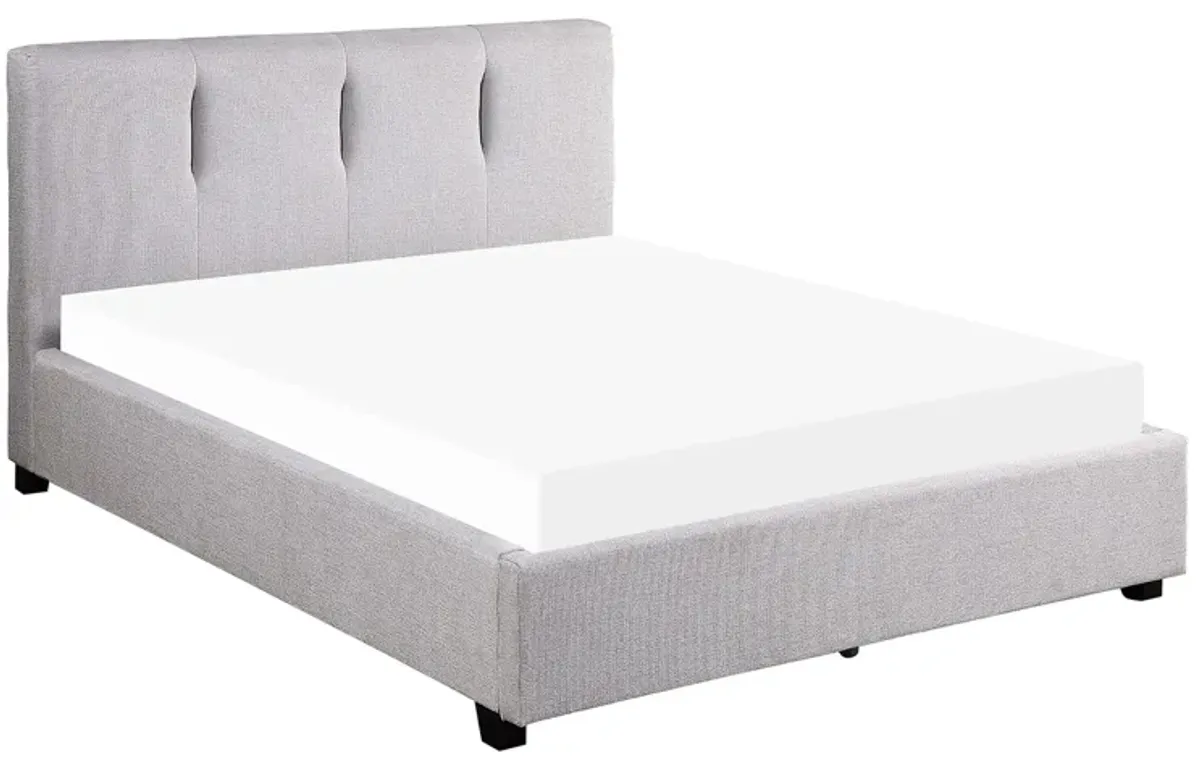 Lansing Platform Bed in Gray by Bellanest