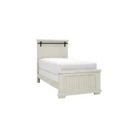 Bexley Panel Bed in White by Davis Intl.