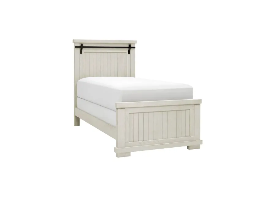 Bexley Panel Bed in White by Davis Intl.