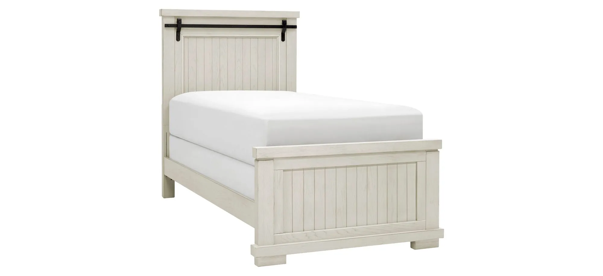 Bexley Panel Bed in White by Davis Intl.