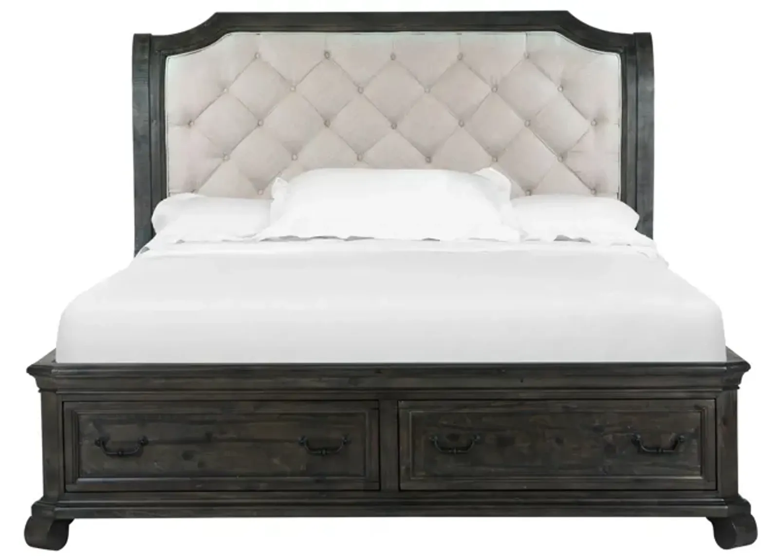 Bellamy Upholstered Storage Sleigh Bed