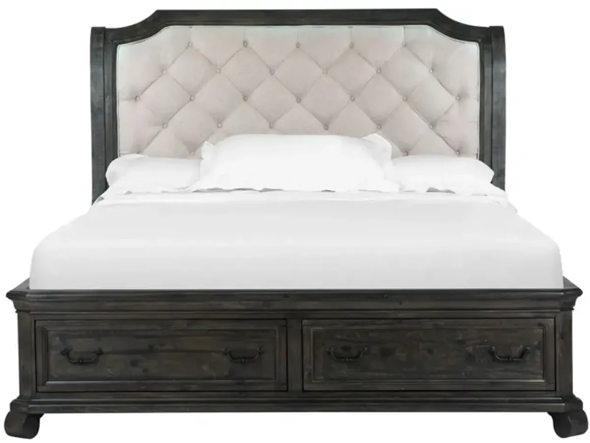 Bellamy Upholstered Storage Sleigh Bed