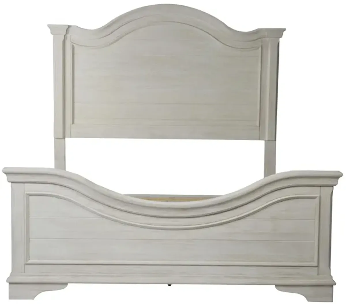 Decatur Panel Bed in Antique White by Liberty Furniture