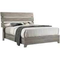 Tundra Panel Bed in Gray by Crown Mark