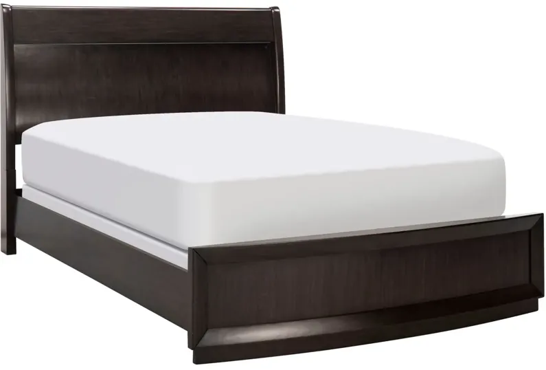 Dimitri Bed in Dark Brown by Davis Intl. by Raymour & Flanigan