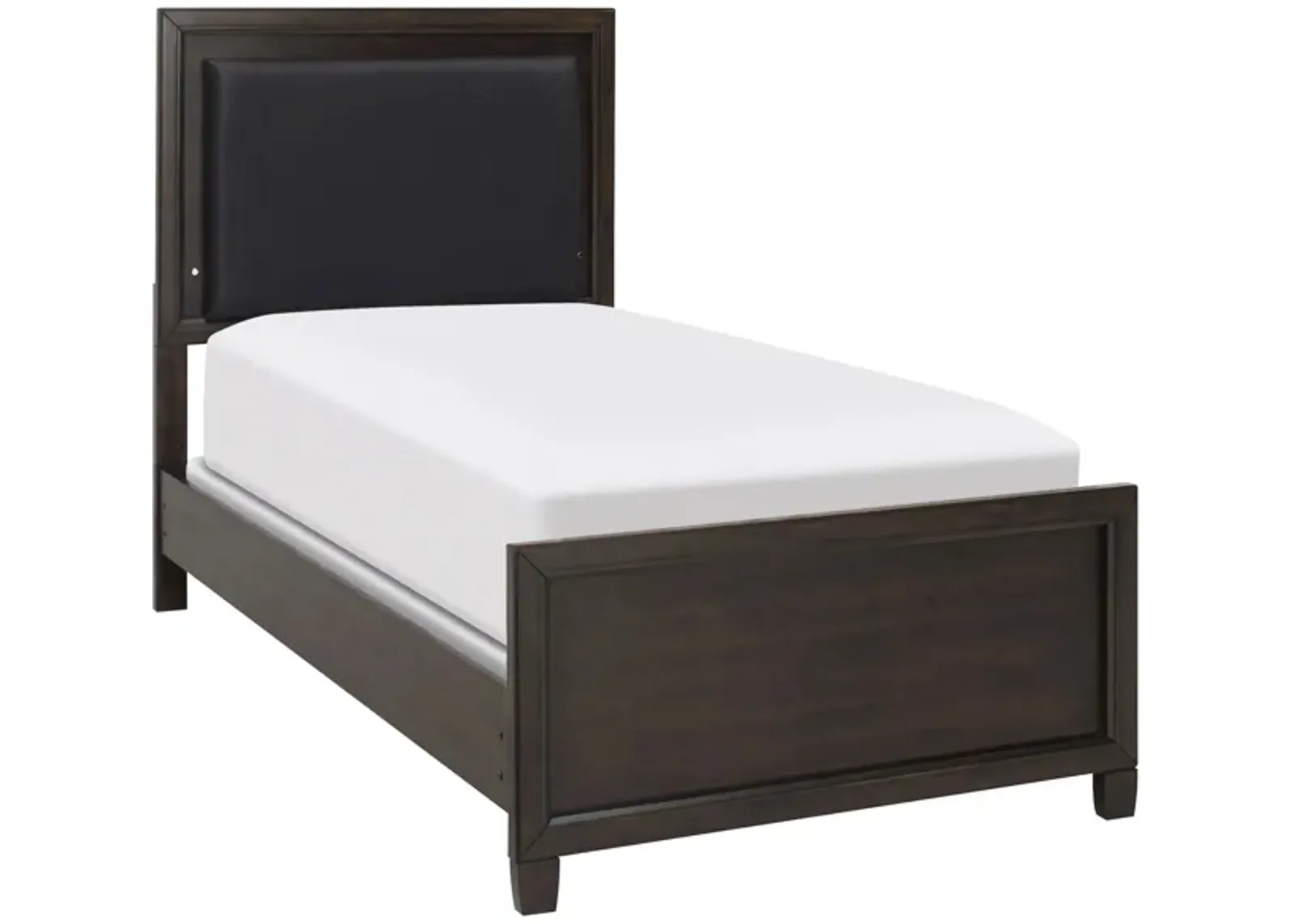 Kade Twin Bed in Charcoal Gray by Hillsdale Furniture