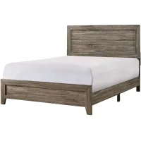 Millie King Platform Bed in Gray by Crown Mark