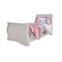 Anarasia Bed in White by Ashley Furniture