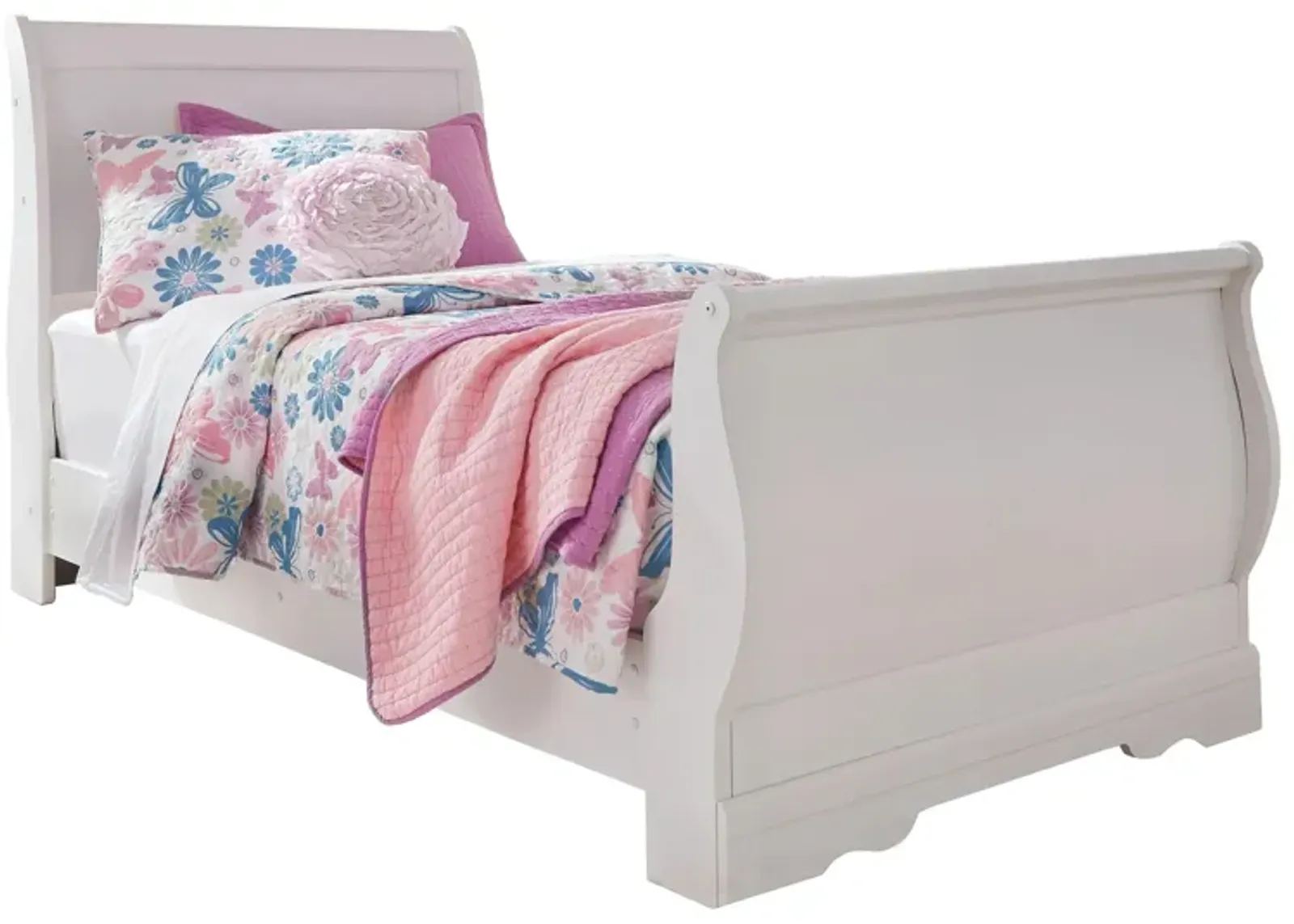 Anarasia Bed in White by Ashley Furniture