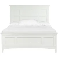 Bay Creek Panel Bed in Chalk White by Magnussen Home