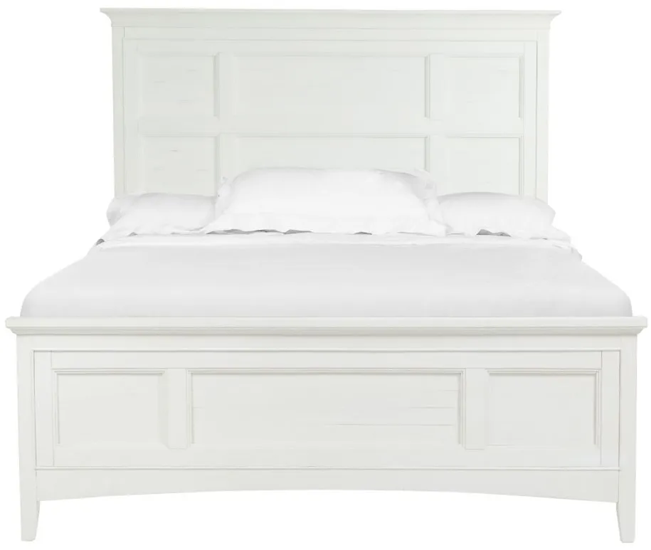 Bay Creek Panel Bed in Chalk White by Magnussen Home