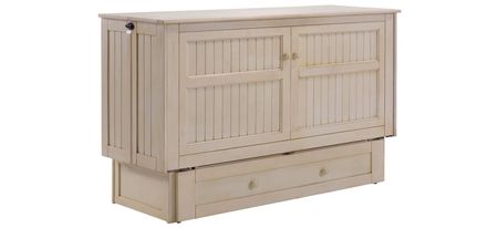 Benedkt Daisy Cabinet Bed with Mattress in Buttercream by Diamond Distribution