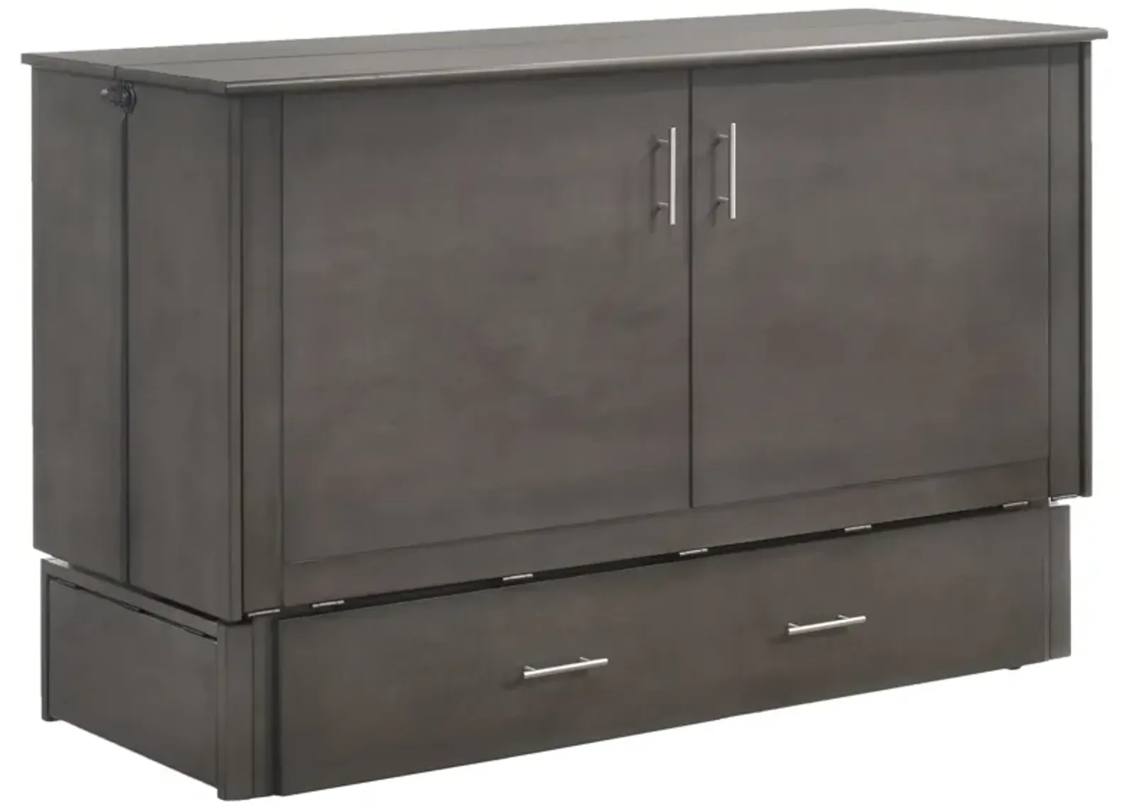 Benedkt Sagebrush Cabinet Bed with Mattress in Stonewash by Diamond Distribution