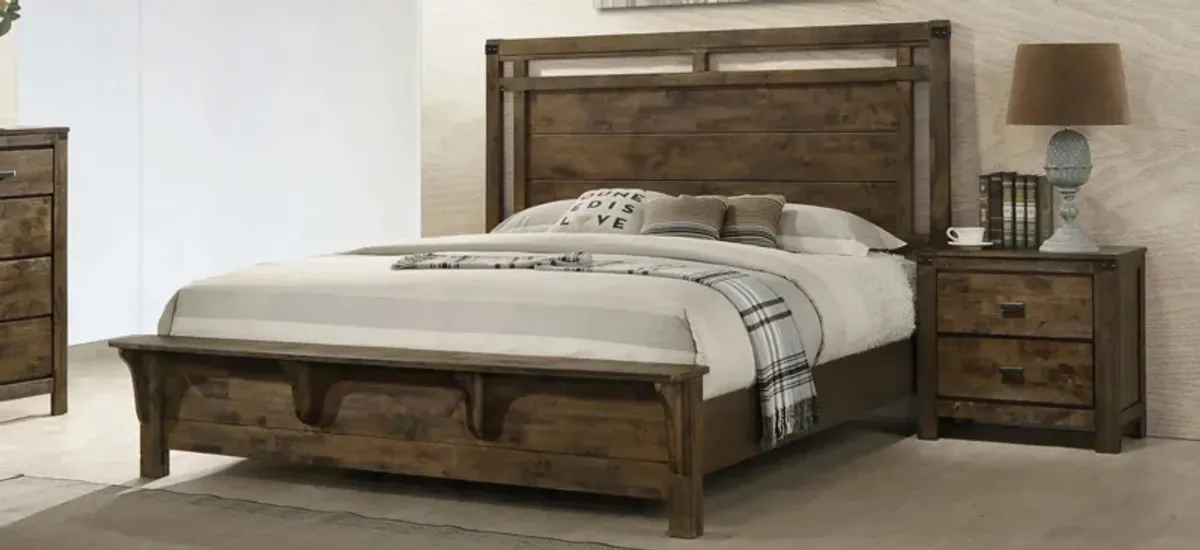 Curtis Panel Bed